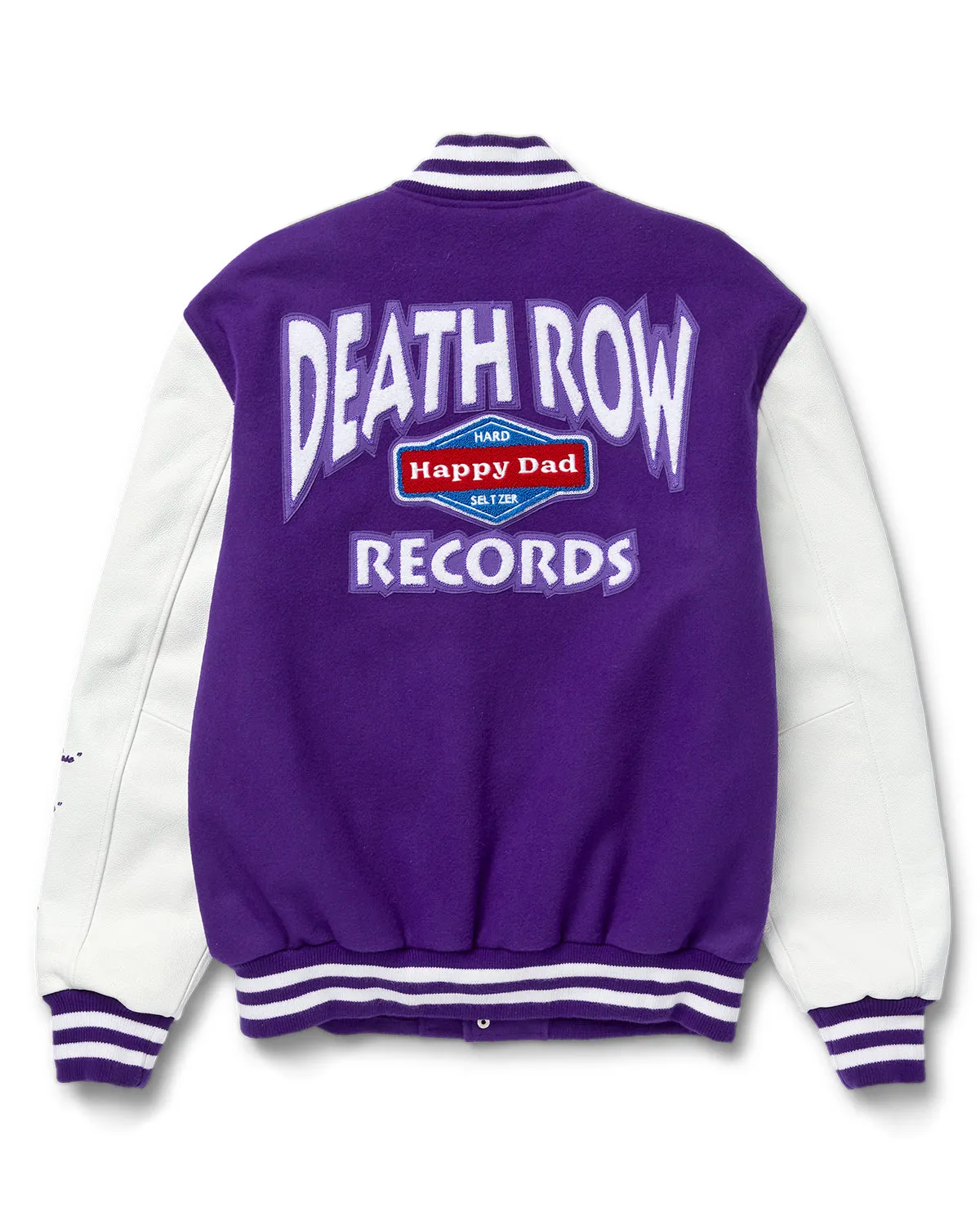 Happy Dad x Death Row Varsity Jacket