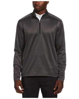 Houndstooth 1/4 Zip Pullover