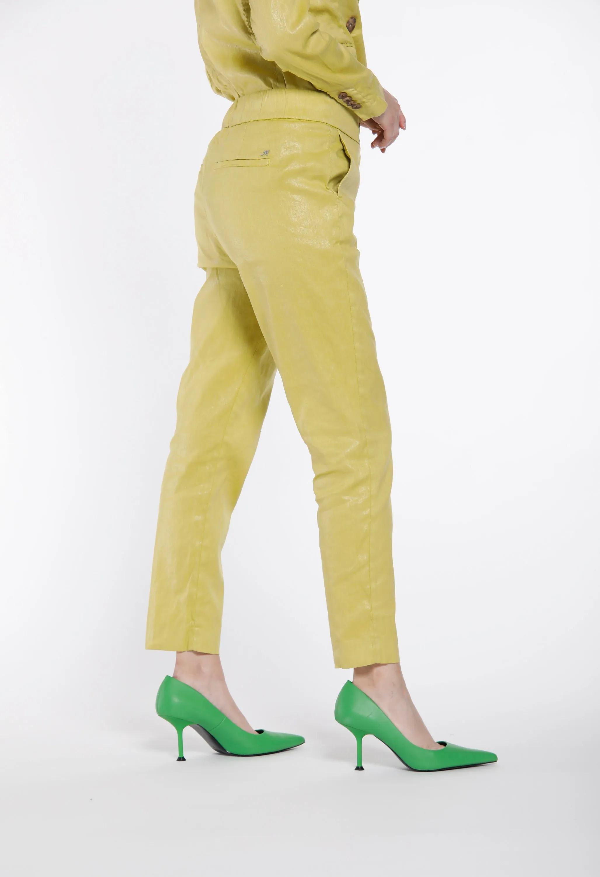 Iris Jog pantalone chino donna in resca curvy