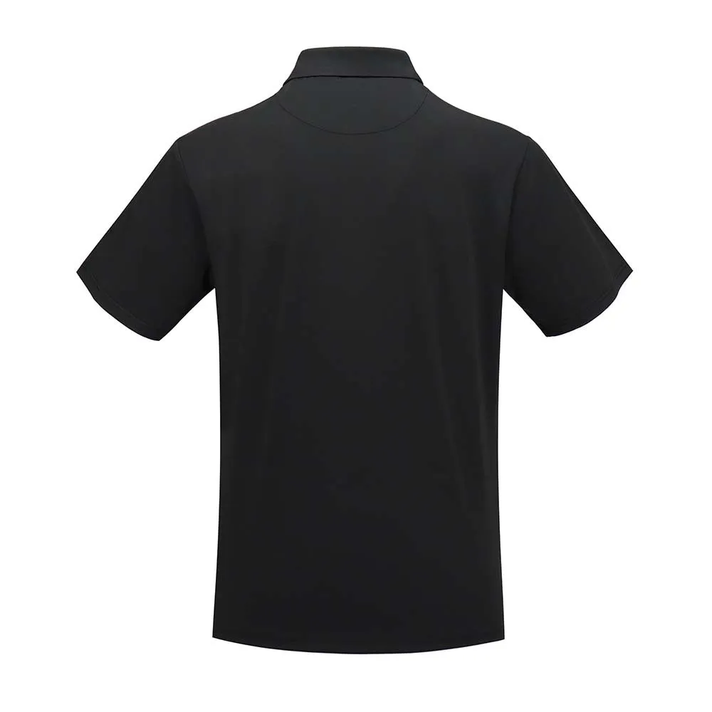 Jerry Garcia | Eco-Friendly Performance Polo | Black Wolf