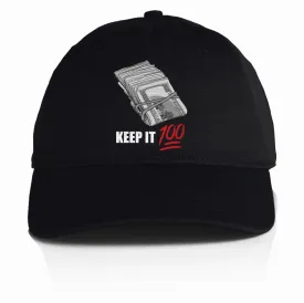 Keep It 100 - Black Dad Hat