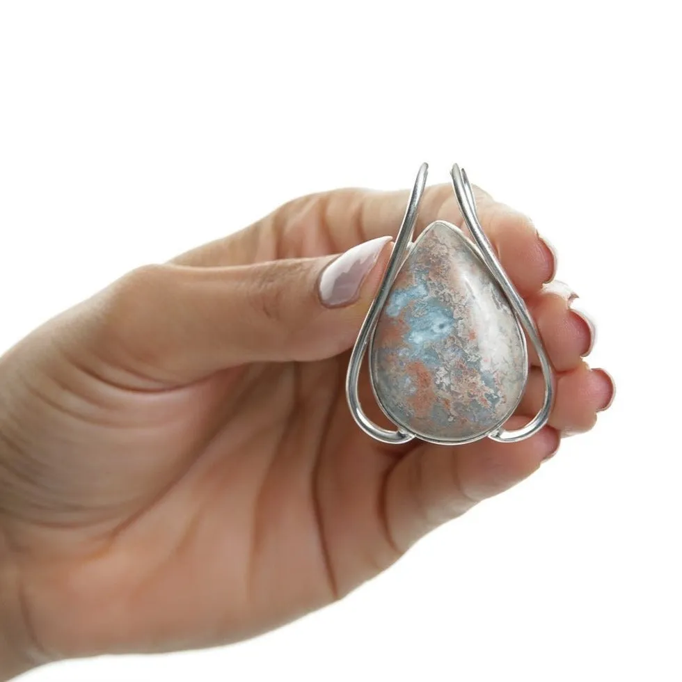 Larimar Specimen Pendant Tambora