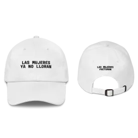 Las Mujeres Ya No Lloran Dad Hat - White