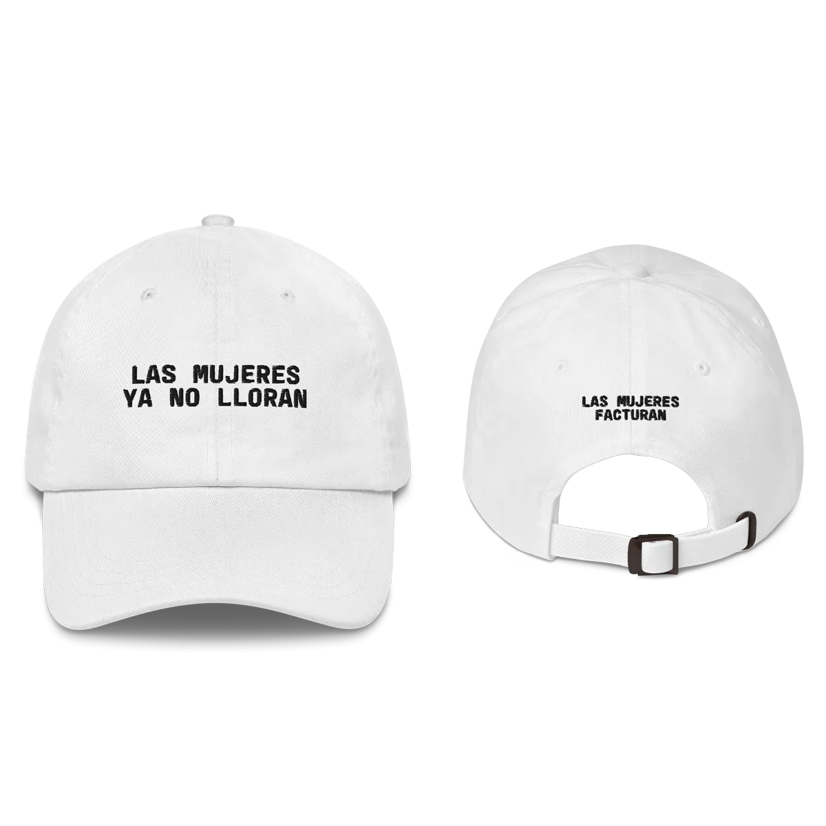 Las Mujeres Ya No Lloran Dad Hat - White