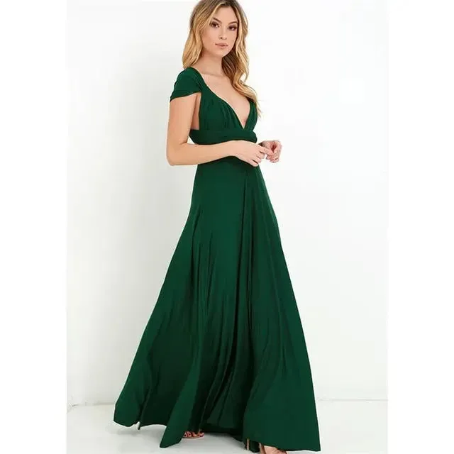 Long Wrap Dress