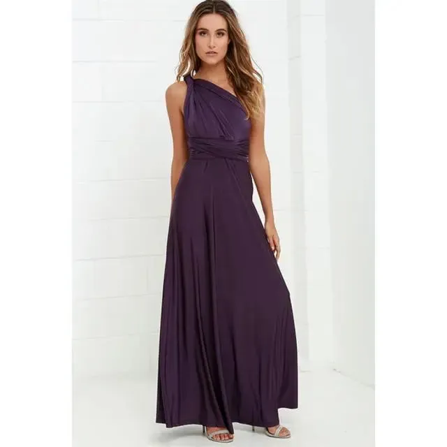 Long Wrap Dress