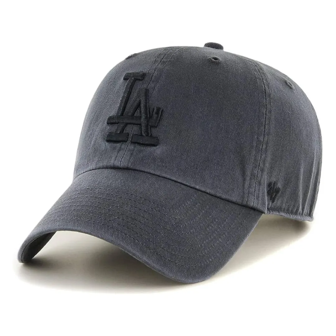 Los Angeles Dodgers MLB Vintage Charcoal Clean Up Cap