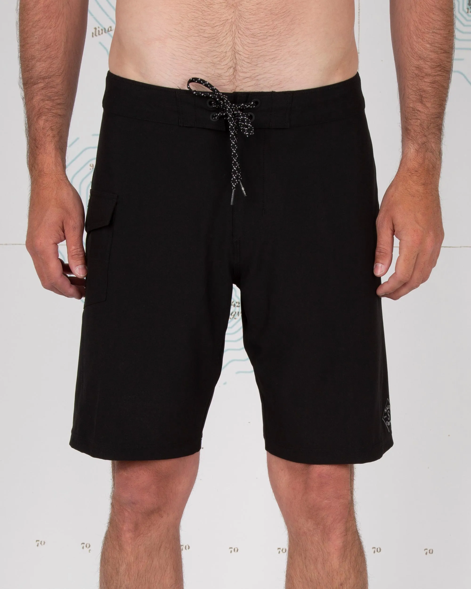 Lowtide Black Boardshort