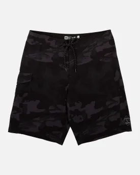 Lowtide Black Camo Boardshort