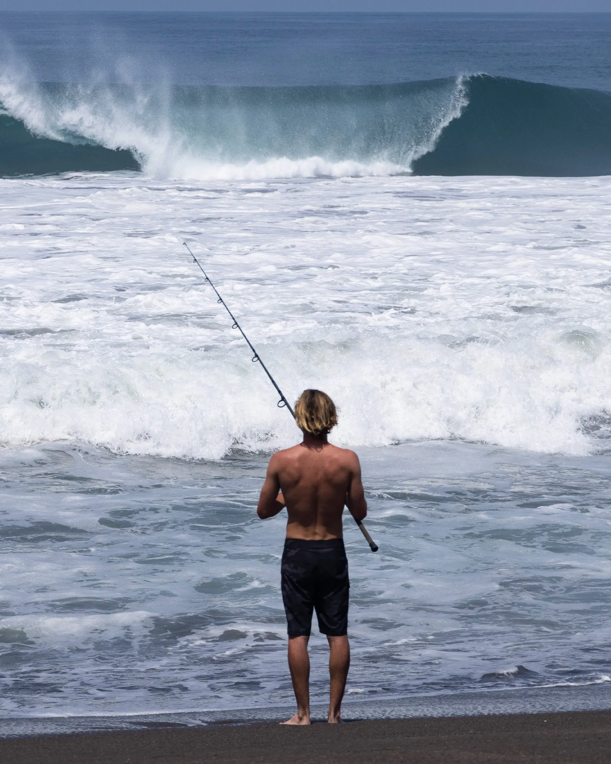 Lowtide Black Camo Boardshort