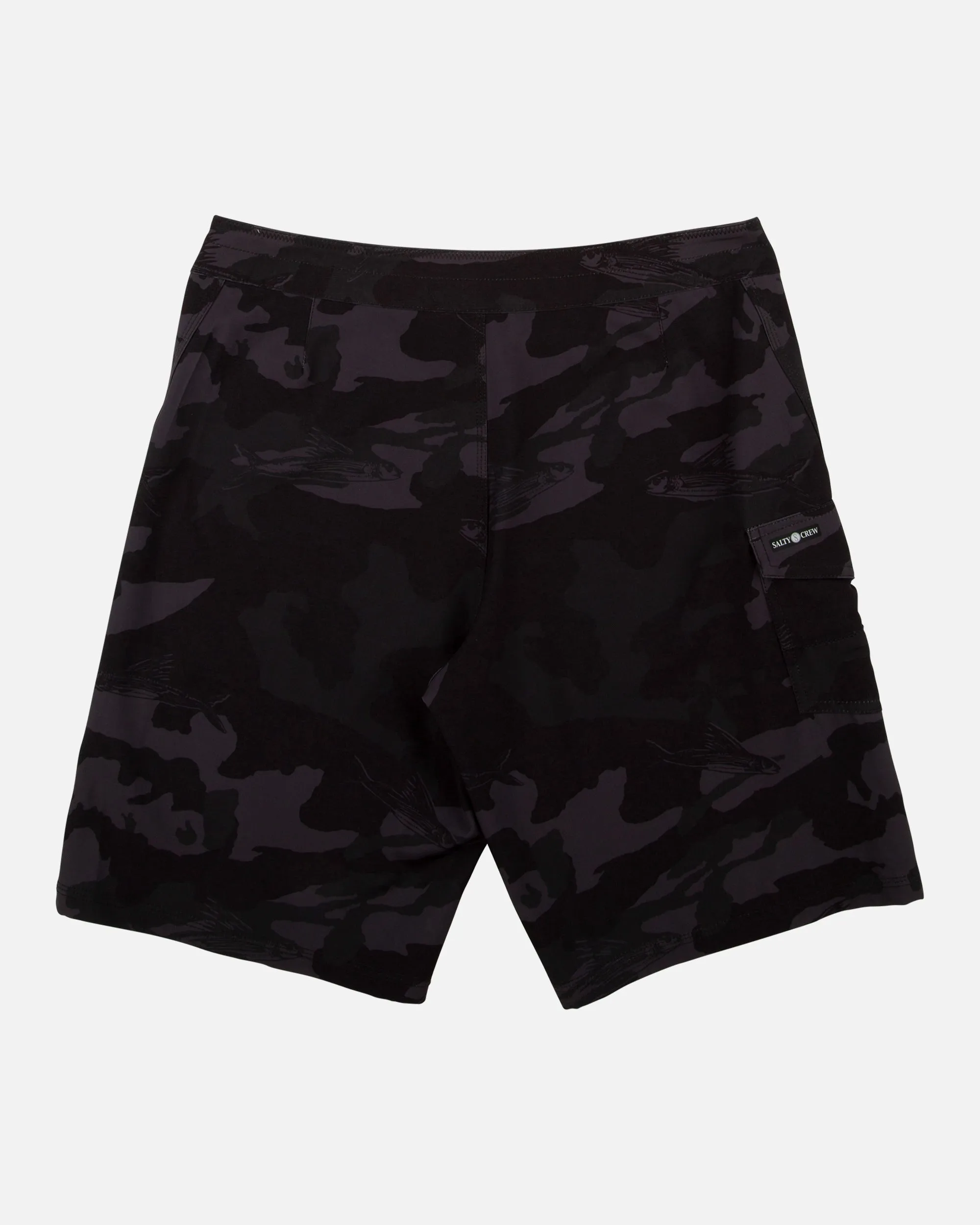 Lowtide Black Camo Boardshort