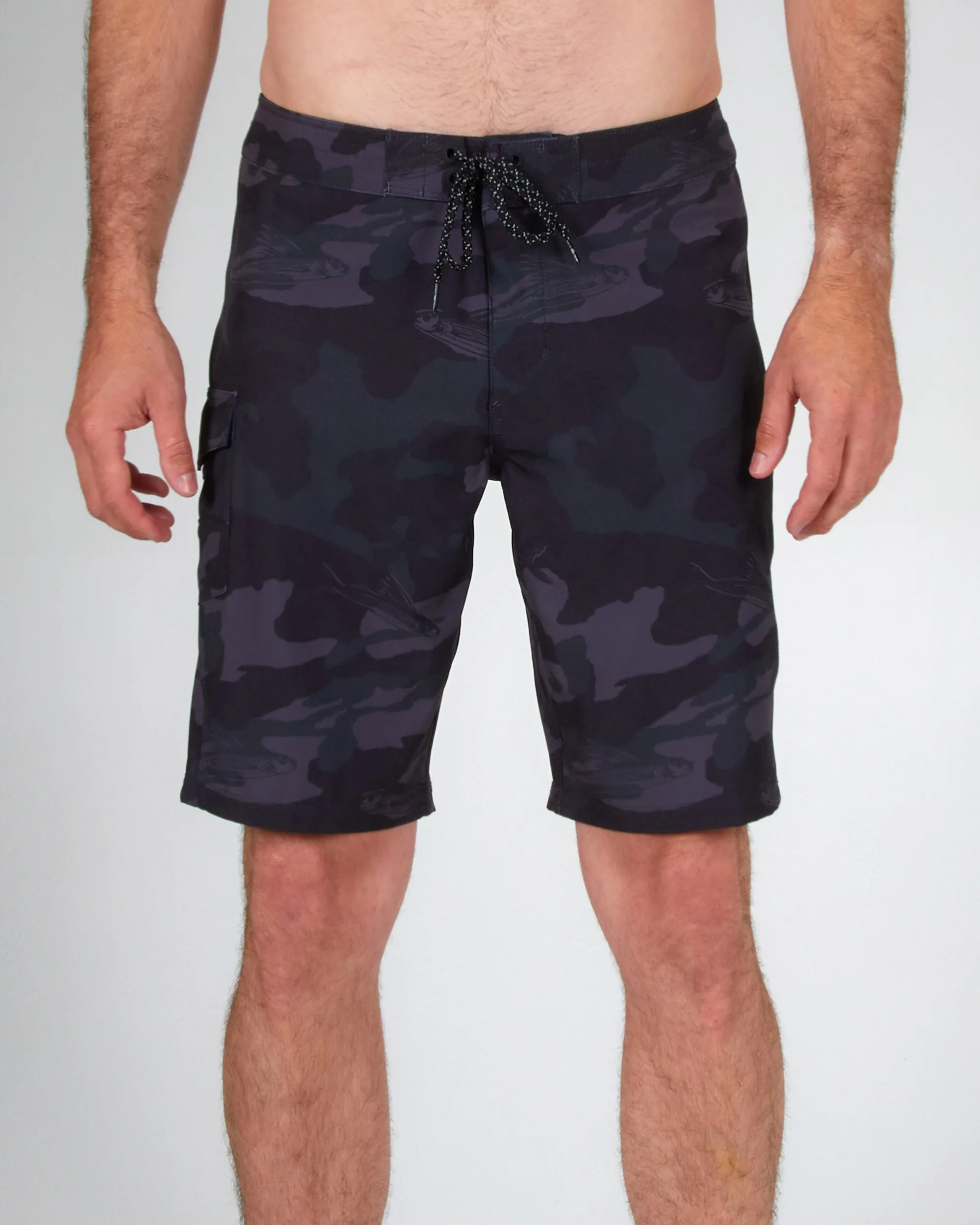 Lowtide Black Camo Boardshort