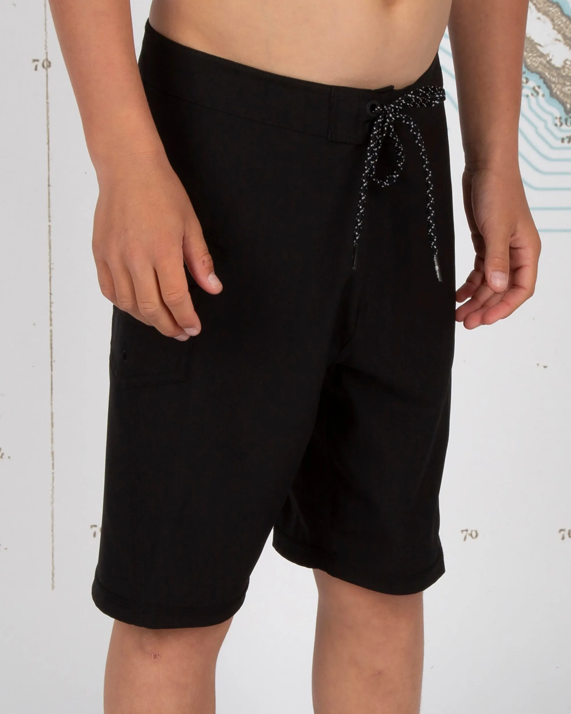 Lowtide Boys Black Boardshort