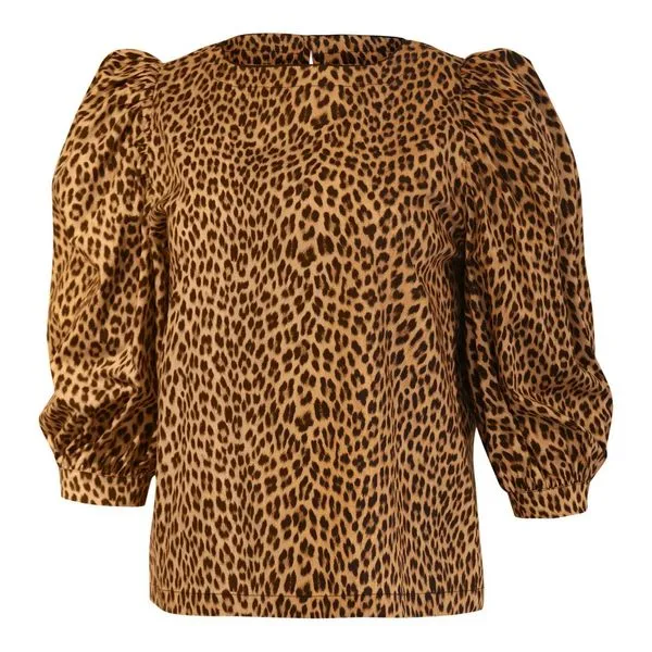 Marella Cimone Animal Print Top