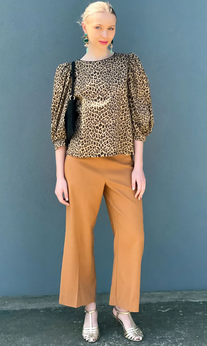 Marella Cimone Animal Print Top