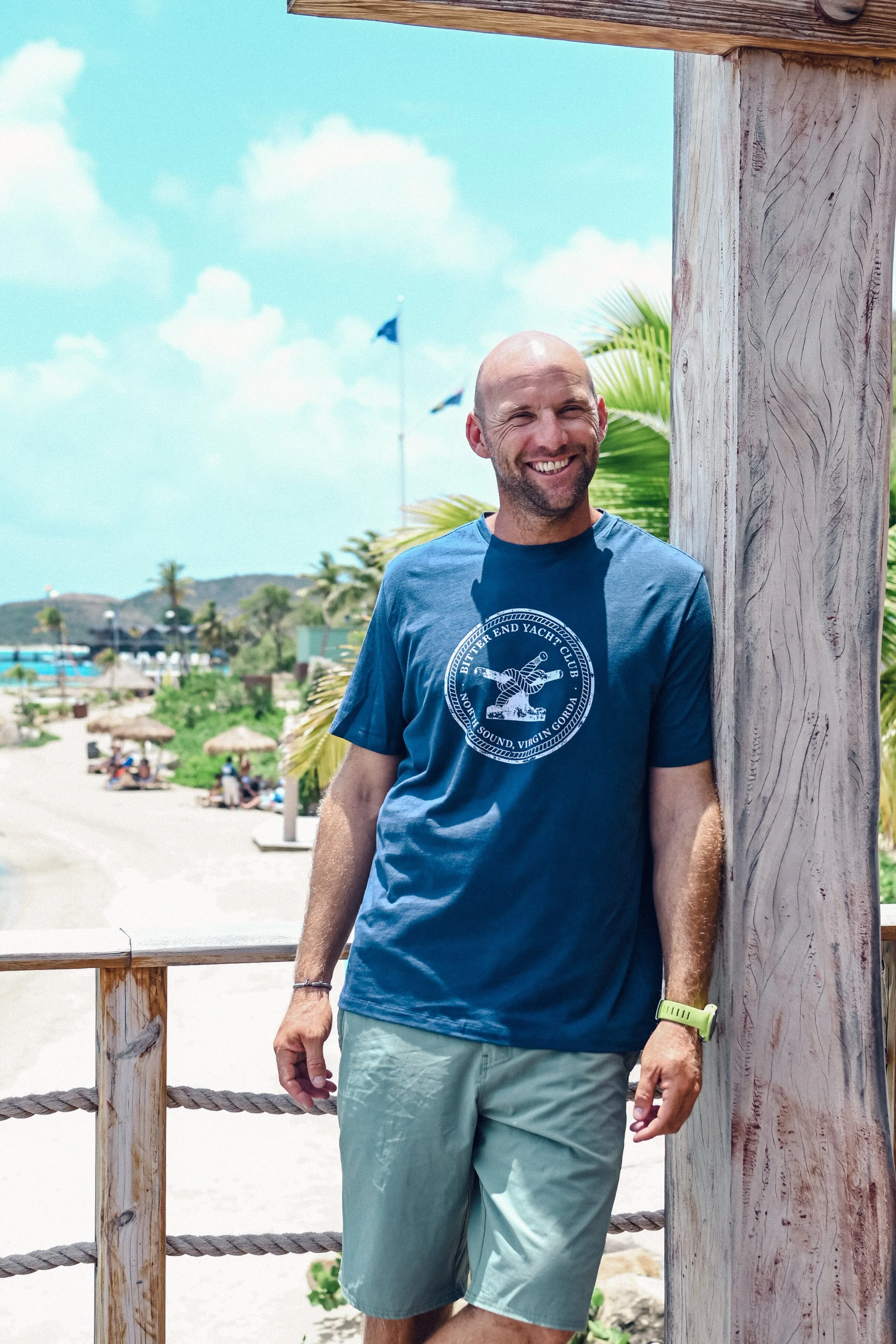 Men's Bitter End Classic Tee | Washed Navy