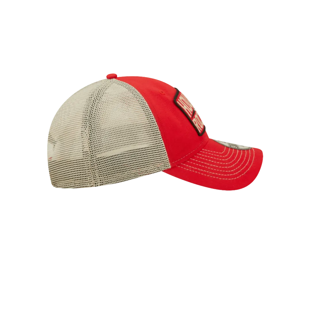 Men's Houston Rockets New Era 9TWENTY Devoted Adjustable Cap