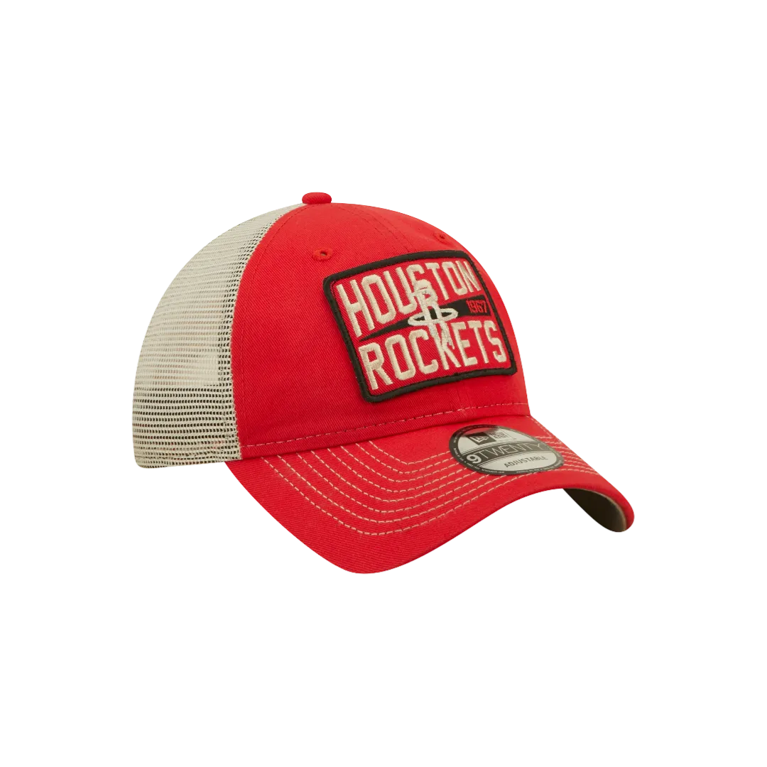 Men's Houston Rockets New Era 9TWENTY Devoted Adjustable Cap