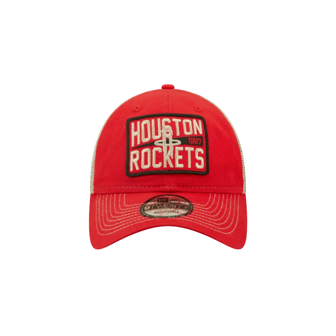 Men's Houston Rockets New Era 9TWENTY Devoted Adjustable Cap