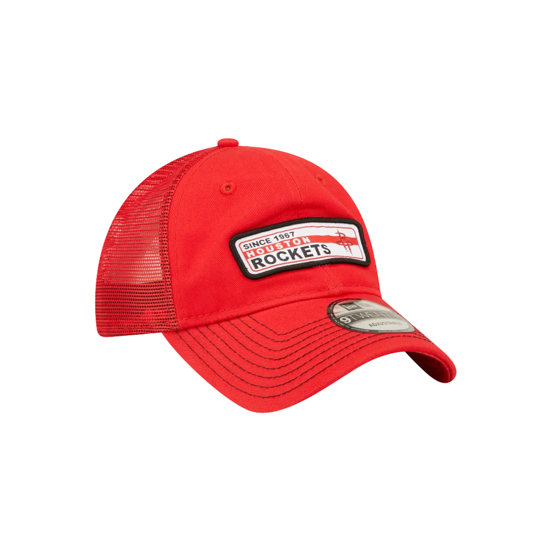 Men's Houston Rockets New Era 9TWENTY Established Team Front Adjustable Cap