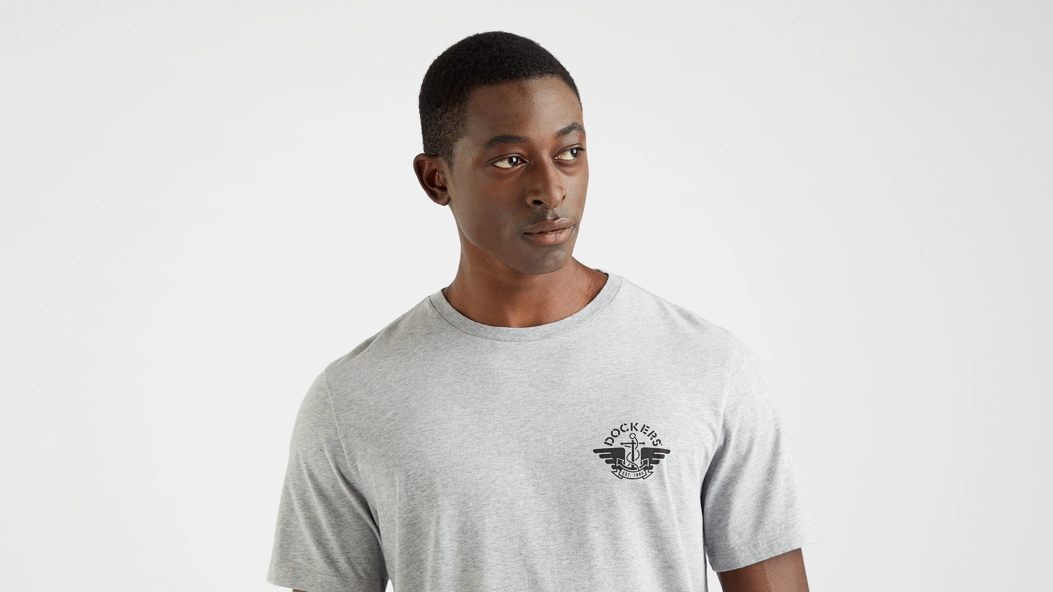 Men's Slim Fit Logo Tee