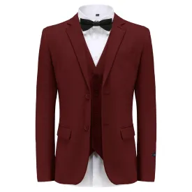 MILANO LABEL SLIM FIT SUIT/M3OO/BURG