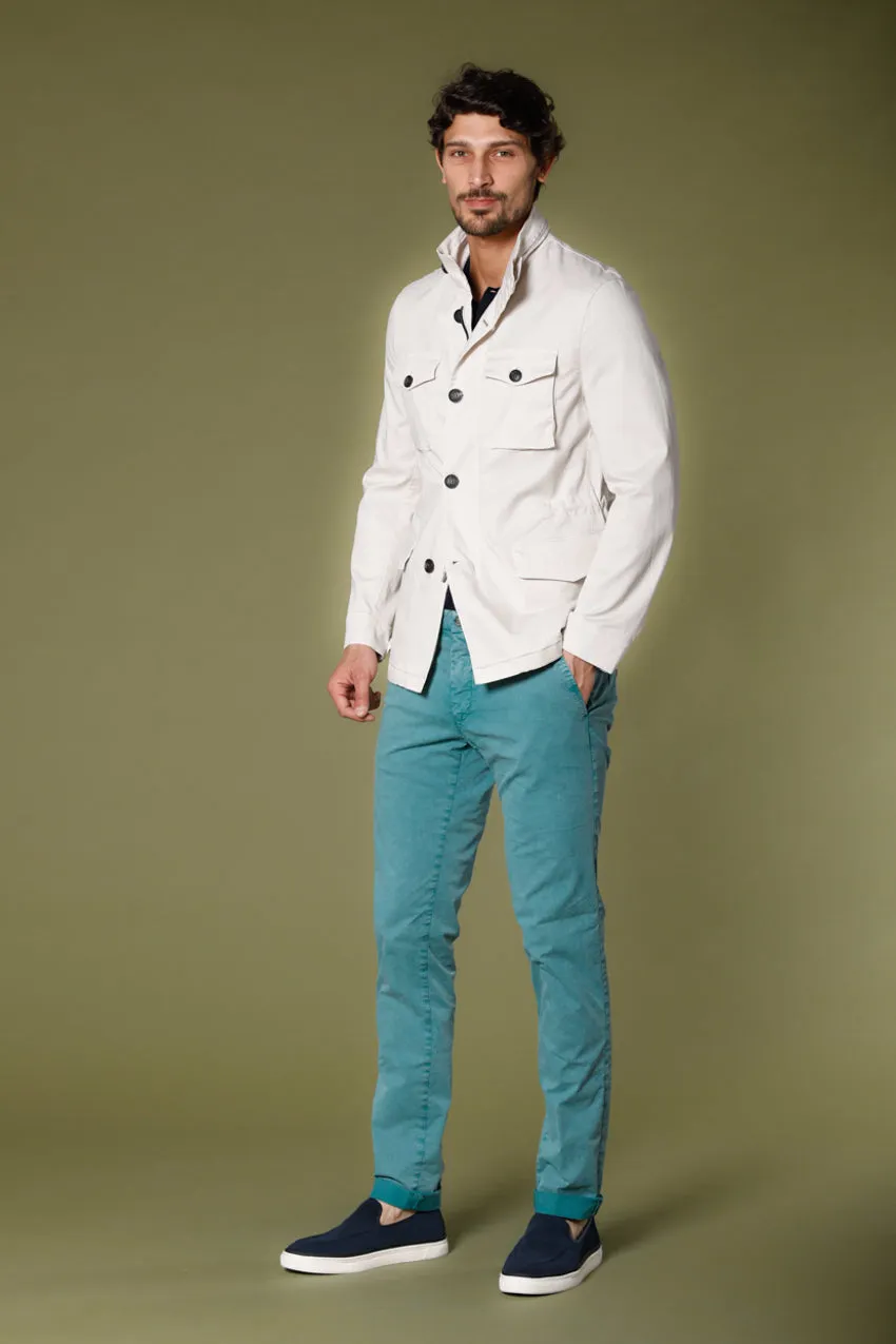 Milano Style Essential pantalone chino uomo in twill stretch extra slim fit