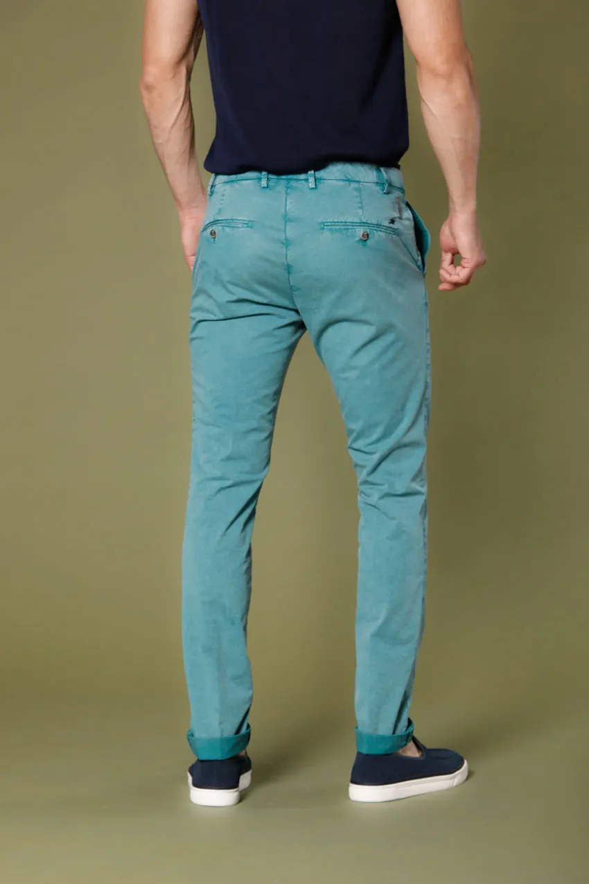 Milano Style Essential pantalone chino uomo in twill stretch extra slim fit