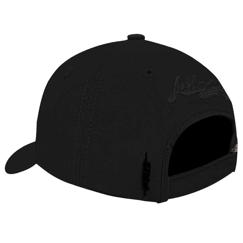 MLB ATLANTA BRAVES NEUTRAL MEN'S DAD HAT (BLACK)