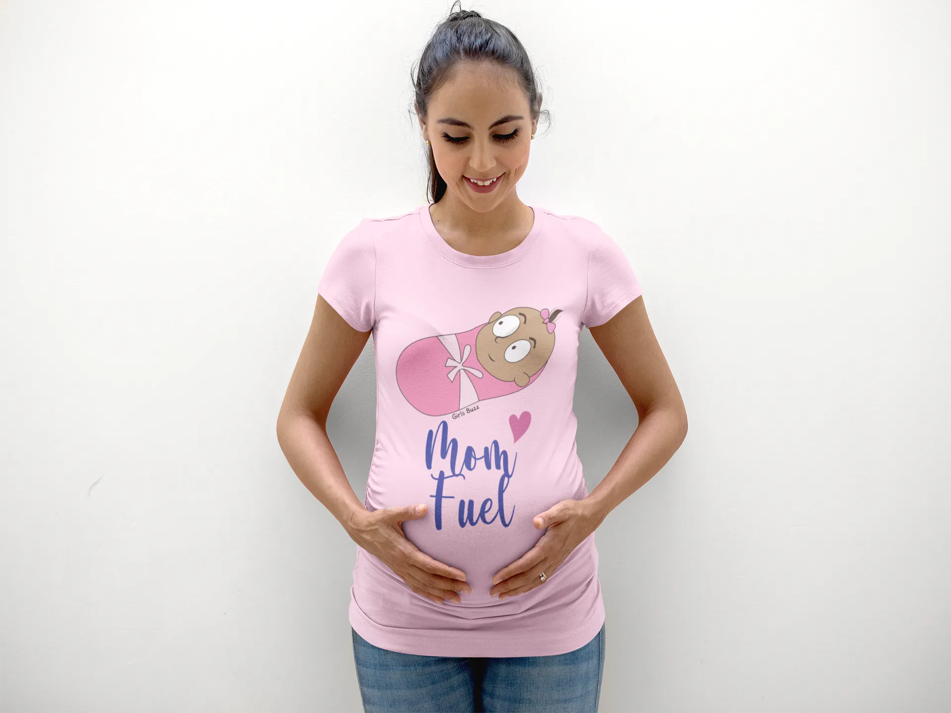 Mom Fuel Maternity T-shirt