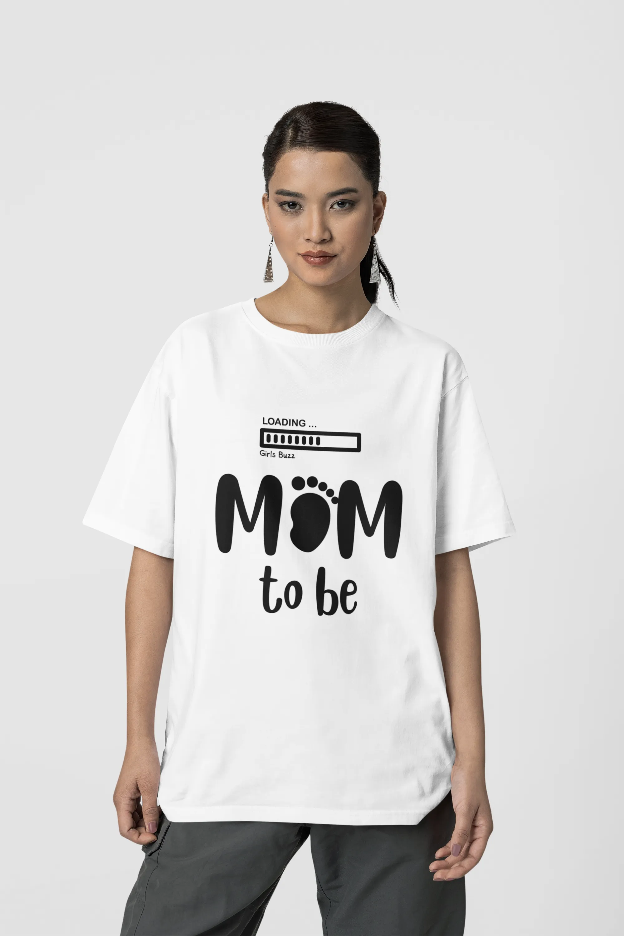 Mom To Be Oversized T-shirt