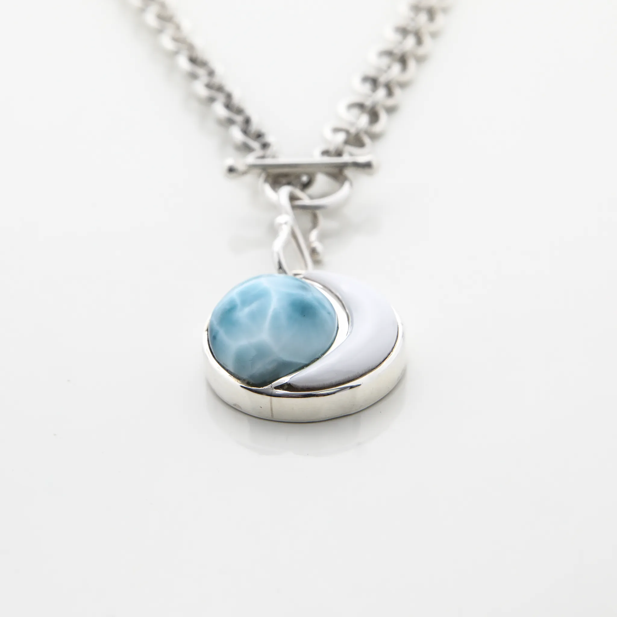 Mother Pearl Moon Charm