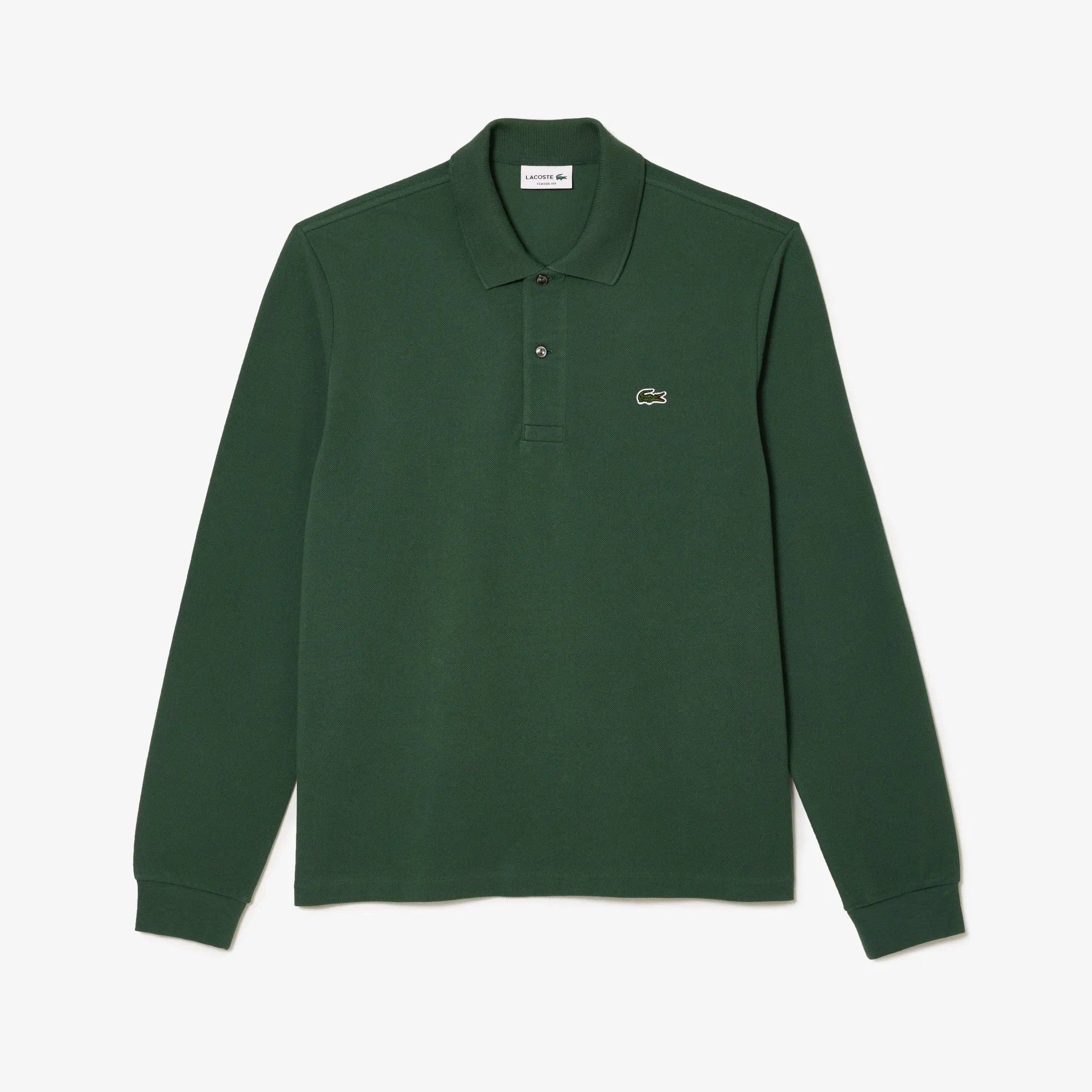 Original L.12.12 Long Sleeve Cotton Polo Shirt