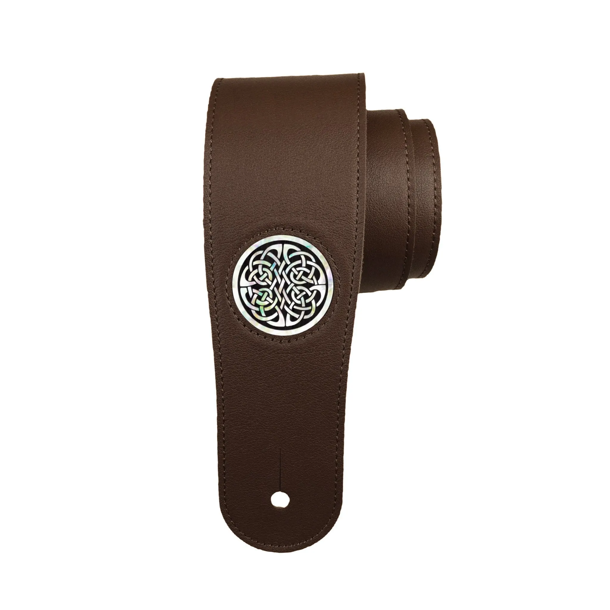 Pearl Celtic Knot | Italian Leather Strap