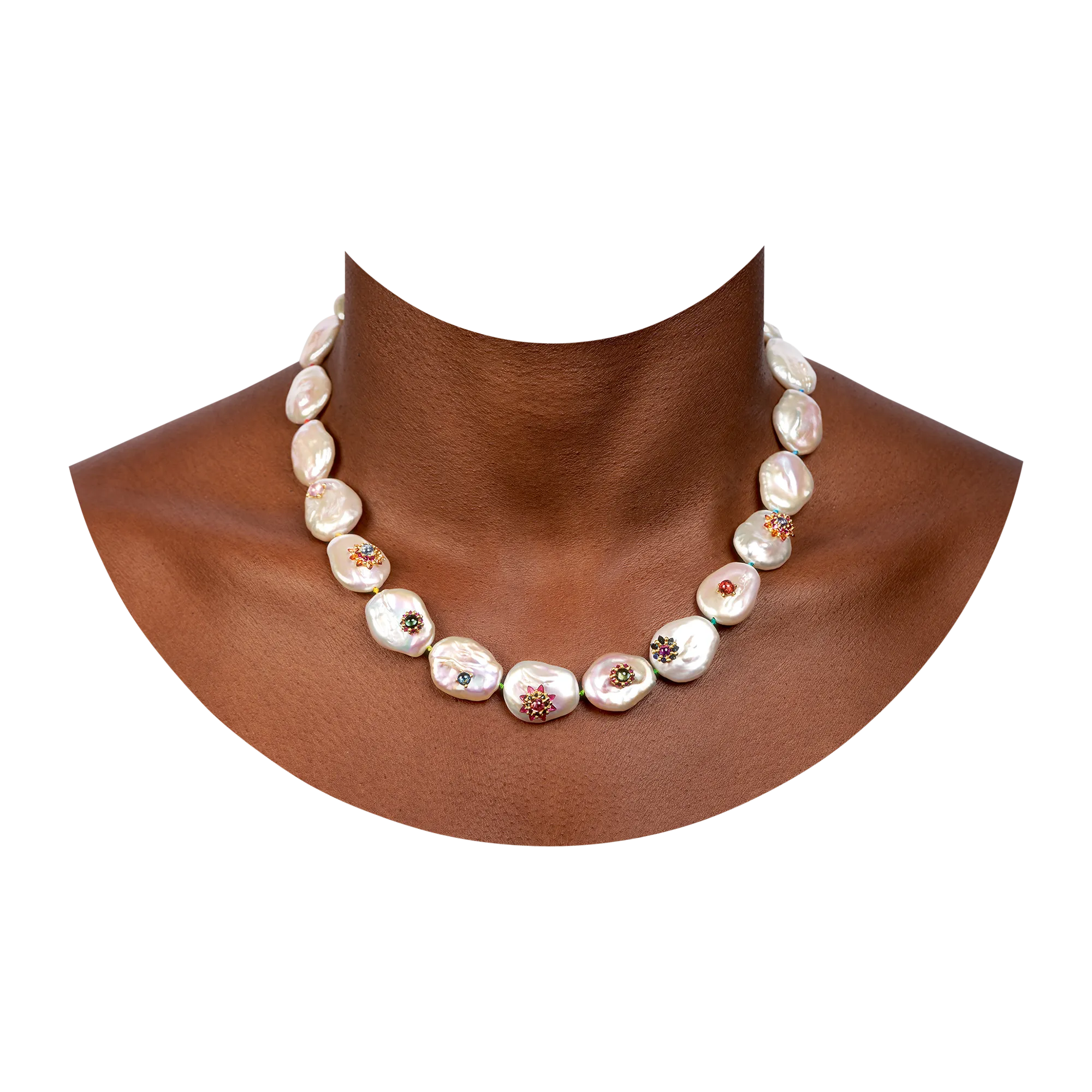 Pearl Mother ClusterF@&$ Necklace - 11388