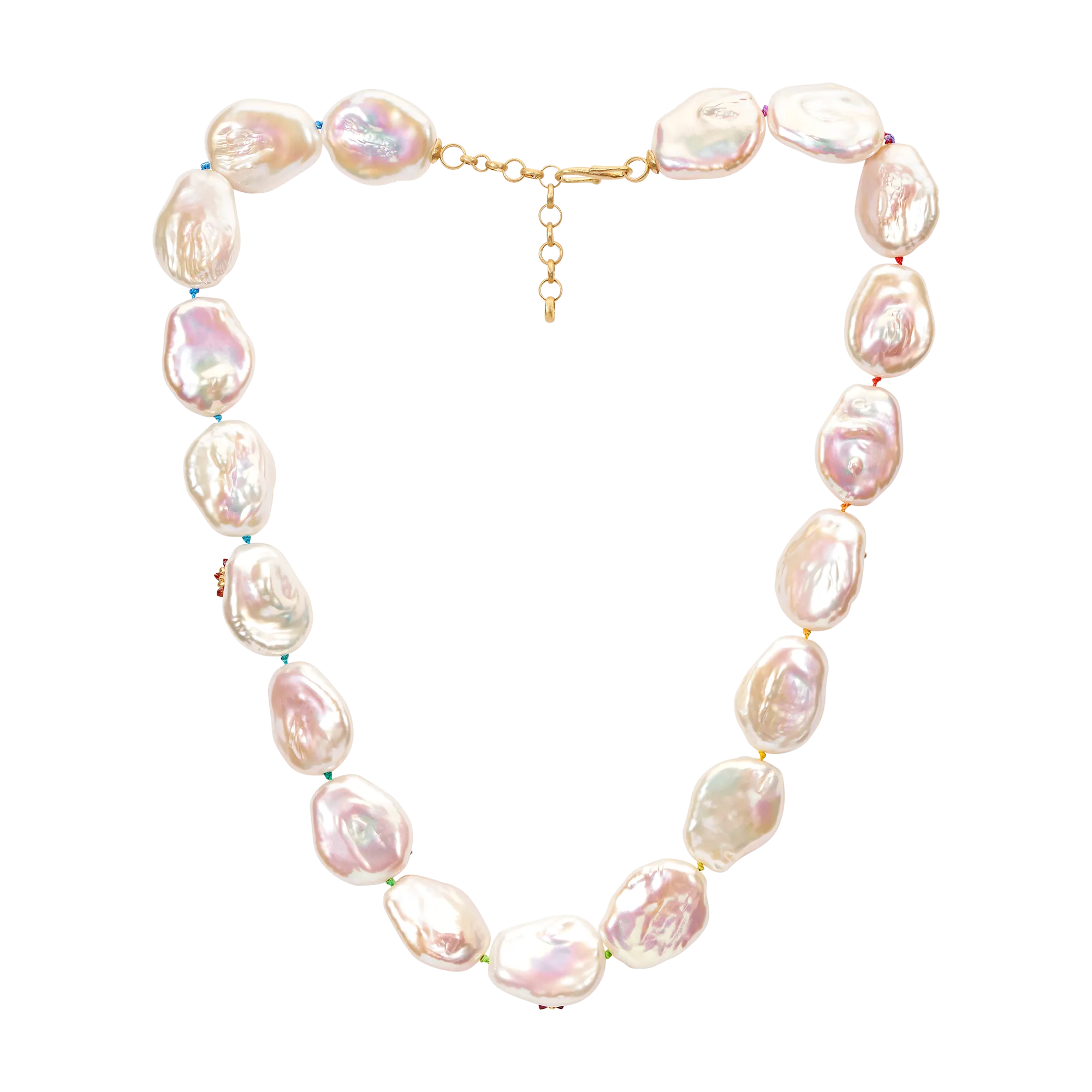 Pearl Mother ClusterF@&$ Necklace - 11388