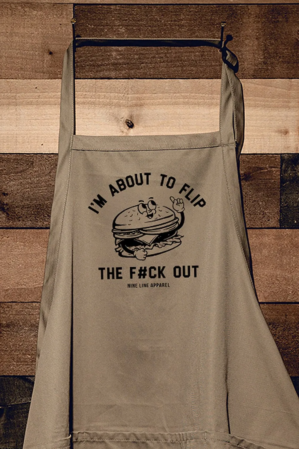 "Flip the F#ck out" Grill Apron