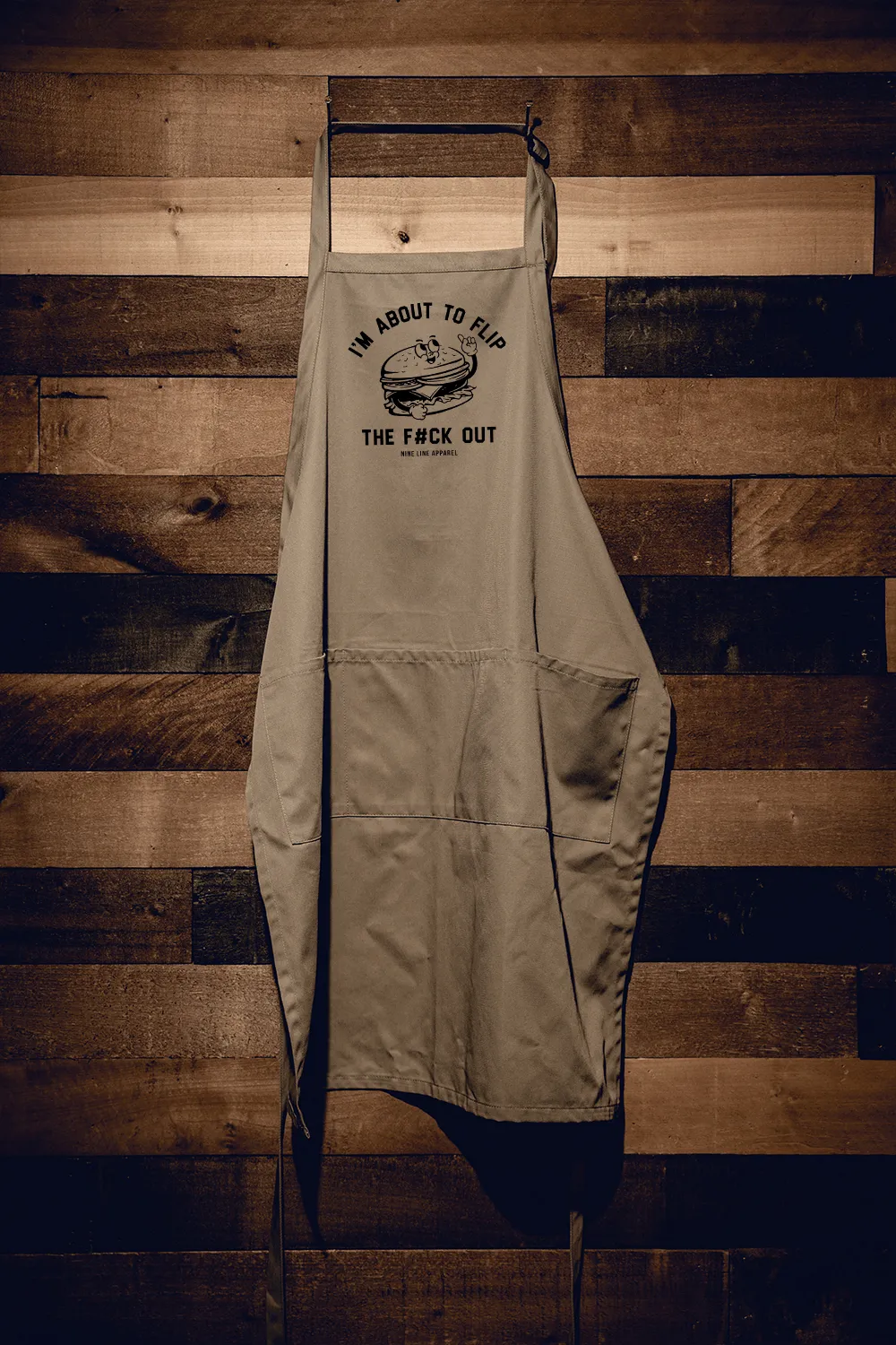 "Flip the F#ck out" Grill Apron