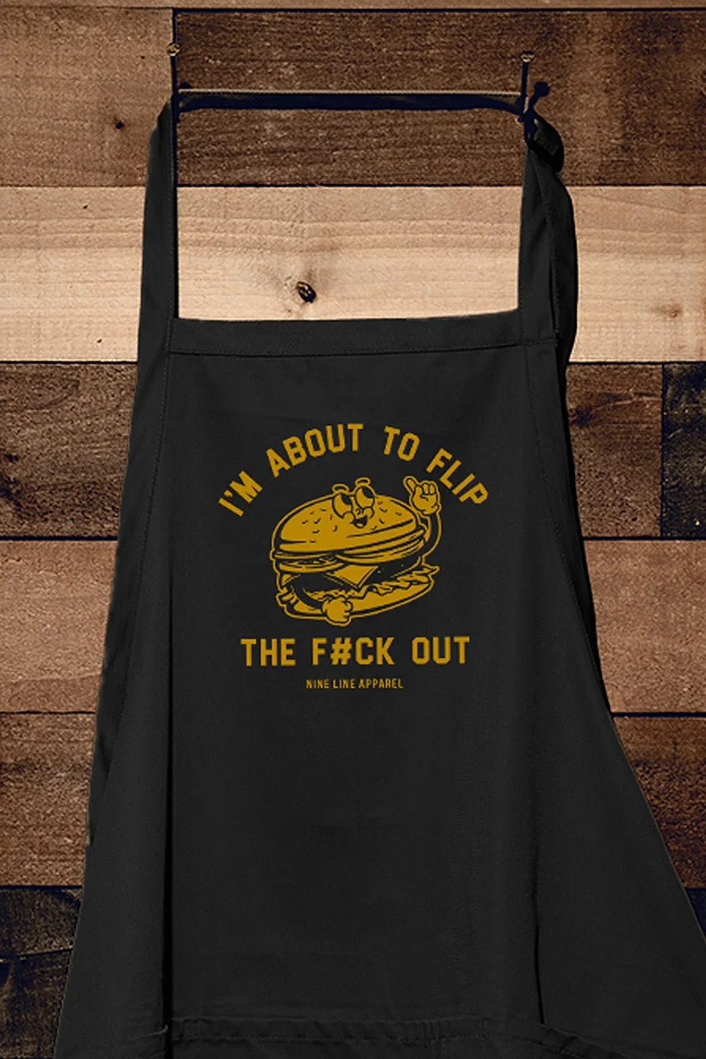 "Flip the F#ck out" Grill Apron