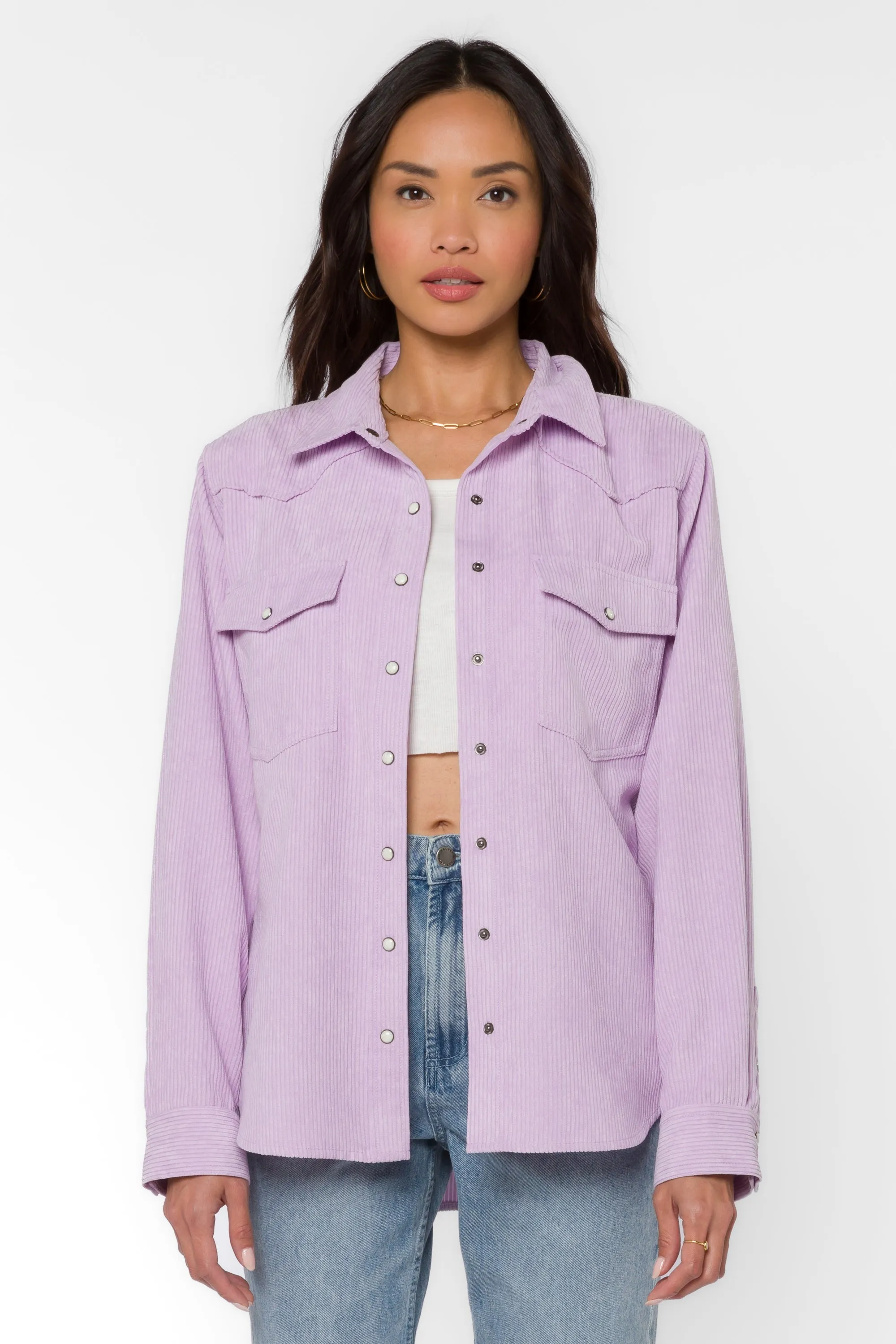 Raquel Pastel Lilac Shirt