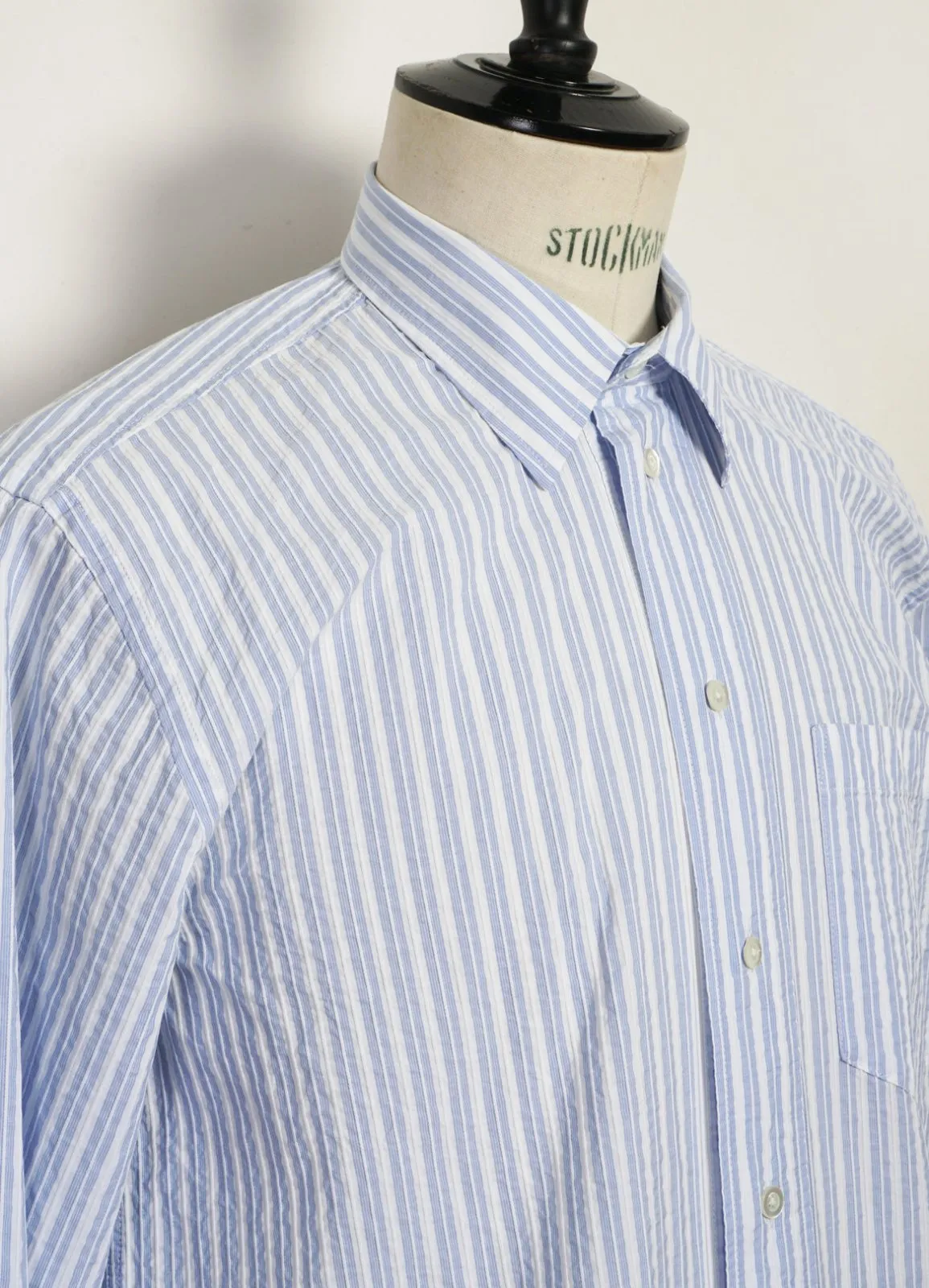 RAYMOND | Relaxed Classic Shirt | Big Blue Stripes