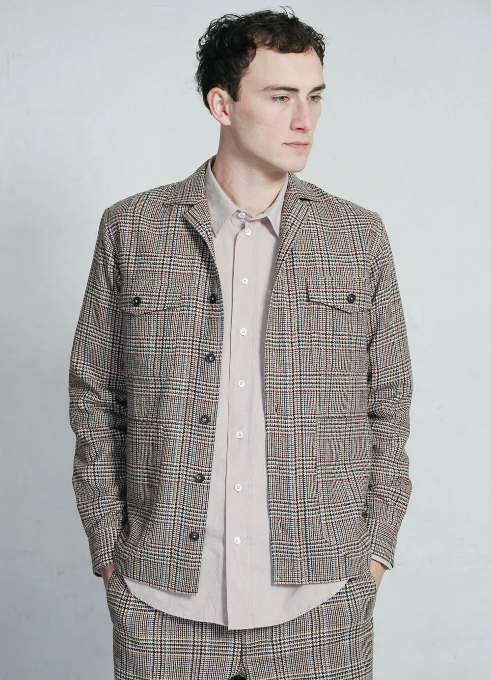 RAYMOND | Relaxed Classic Shirt | Light Brown