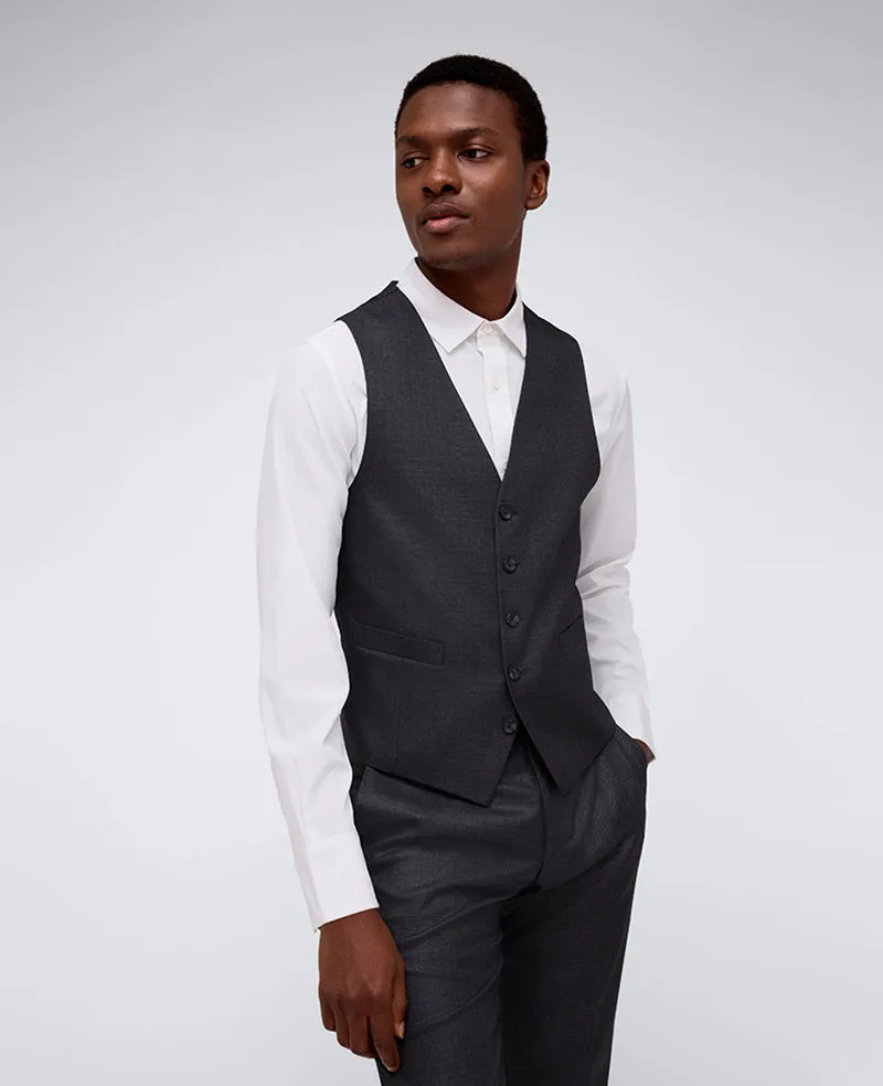 Ready Flex Slim-Fit Suit Separate Vest