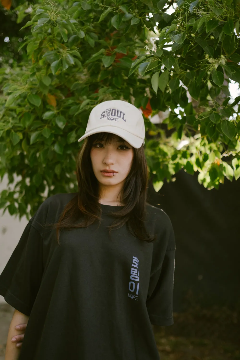 SEOUL DAD HAT (LIGHT KHAKI)