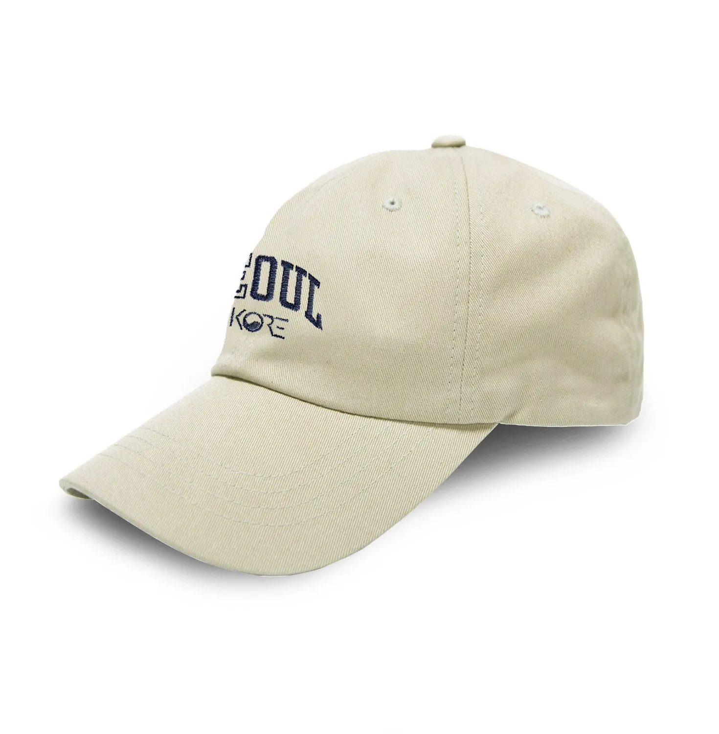 SEOUL DAD HAT (LIGHT KHAKI)