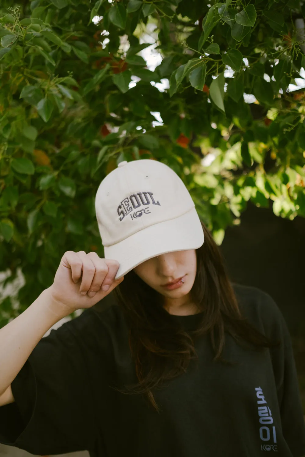 SEOUL DAD HAT (LIGHT KHAKI)