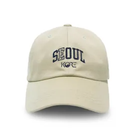 SEOUL DAD HAT (LIGHT KHAKI)