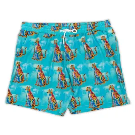 Shimmering Cheetah Men's Boardshorts