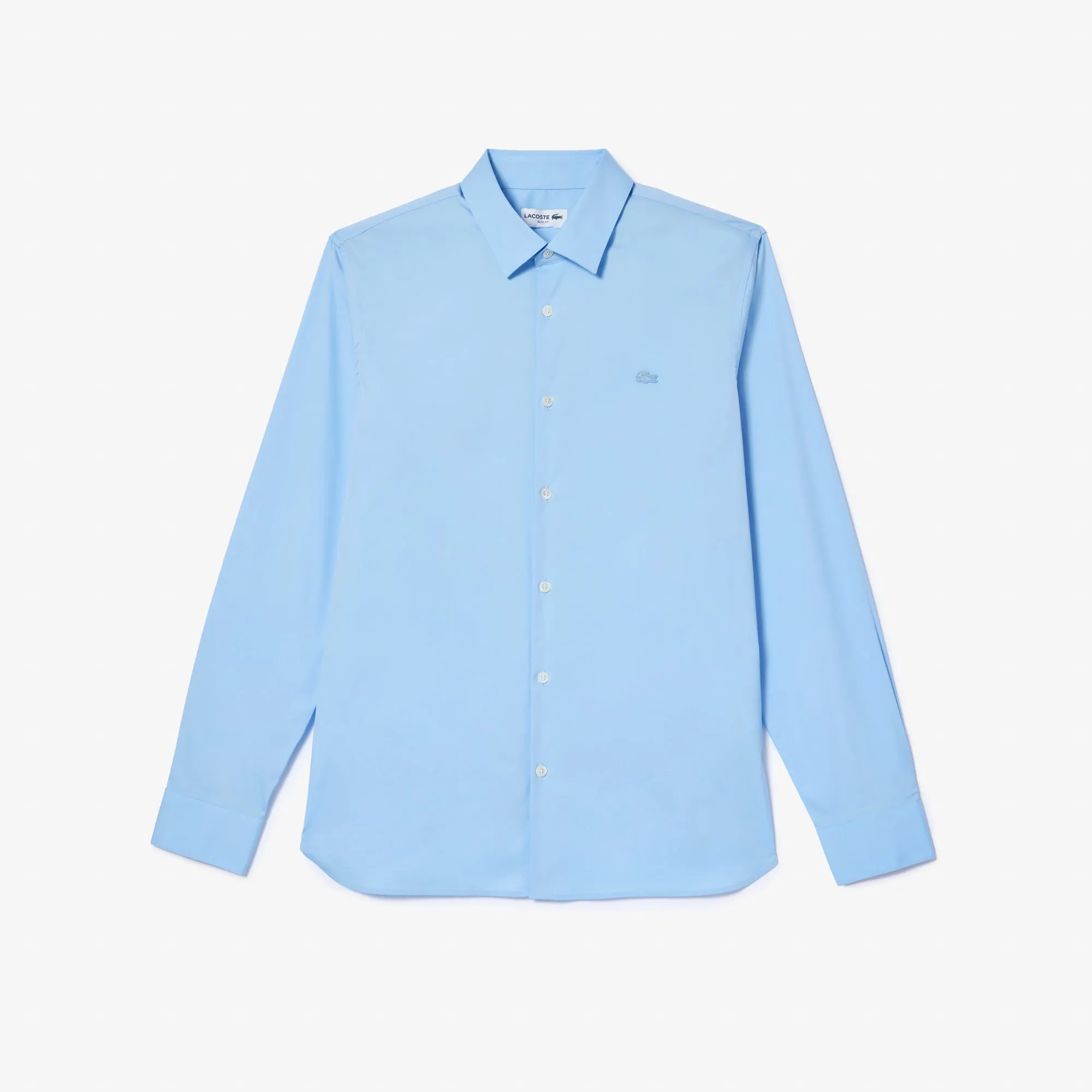 Slim Fit French Collar Stretch Shirt