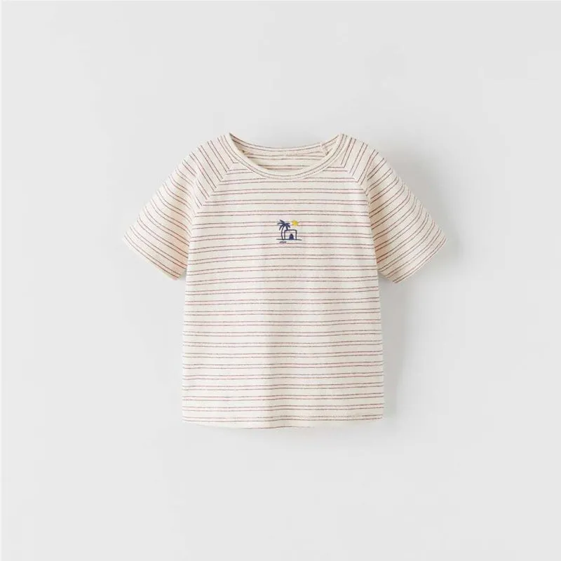 Striped Polo T-shirt